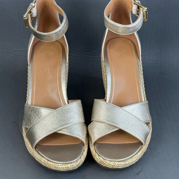 Vionic Marina Women's Wedge Sandal shoes size 10 New Without Box - Picture 3 of 10